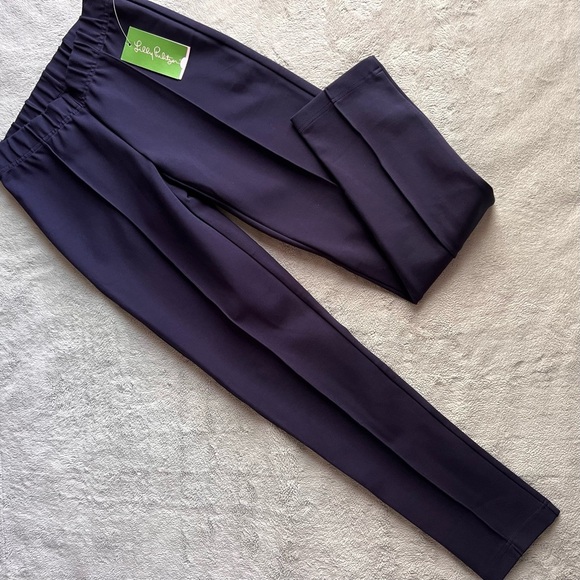 Lilly Pulitzer Pants - NWT Lilly Pulitzer Travel Pant Midnight Navy Ponte Stretch Knit Small